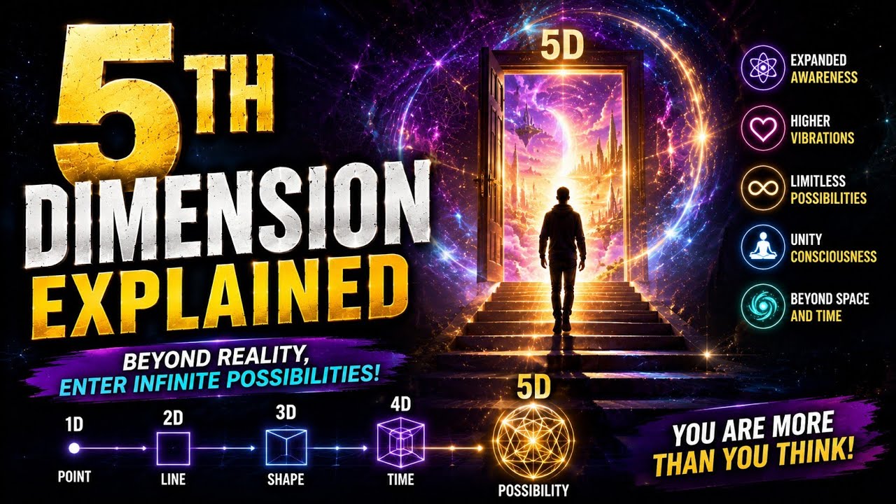 5th Dimension Explained - 5th Dimension - 5 Dimension - Fifth Dimension - The 5th Dimension