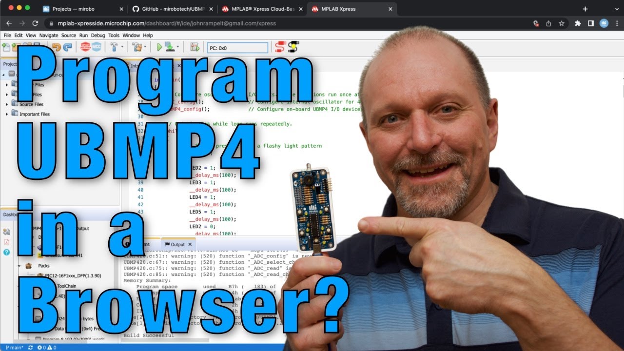 Cloning a Github project into MPLAB Xpress