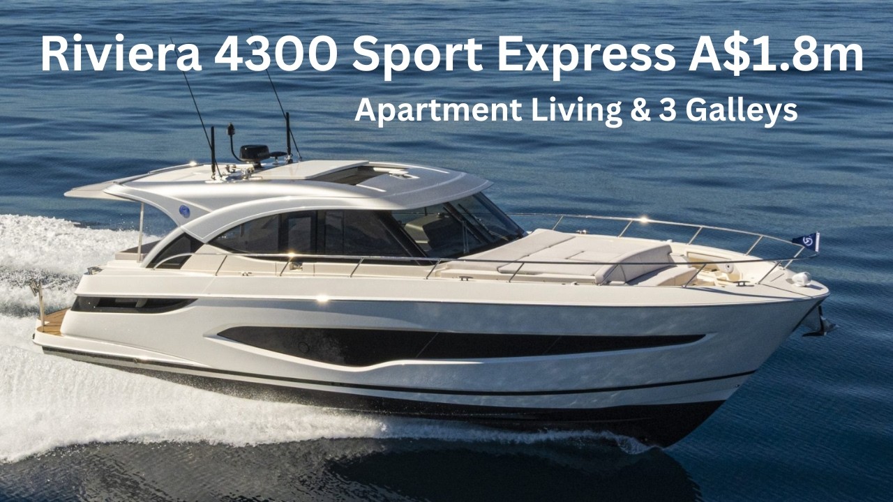 Riviera 4300 Sport Express, 1,8 млн австралийских долларов &mdash; апартаменты с 3 кухнями