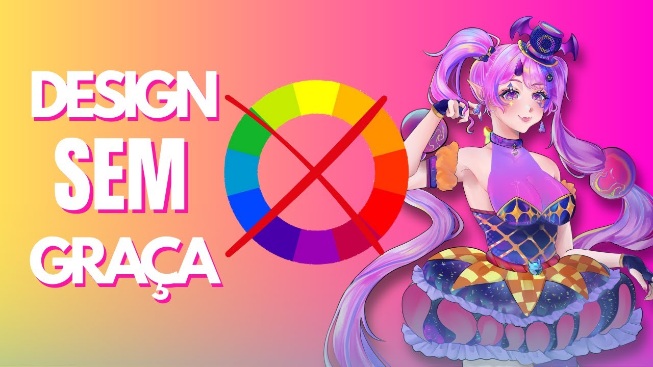 DICAS de Como Melhorar o Design dos SEUS Personagens que N&atilde;o se Resumem em TEORIA DAS CORES 🎨