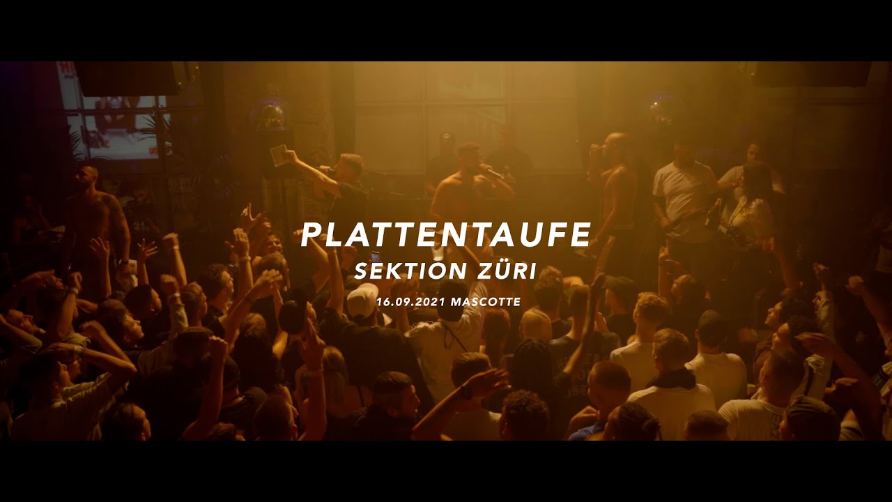 Sektion Z&uuml;ri - Plattentaufe im Mascotte 16.09.21 (AFTERMOVIE)
