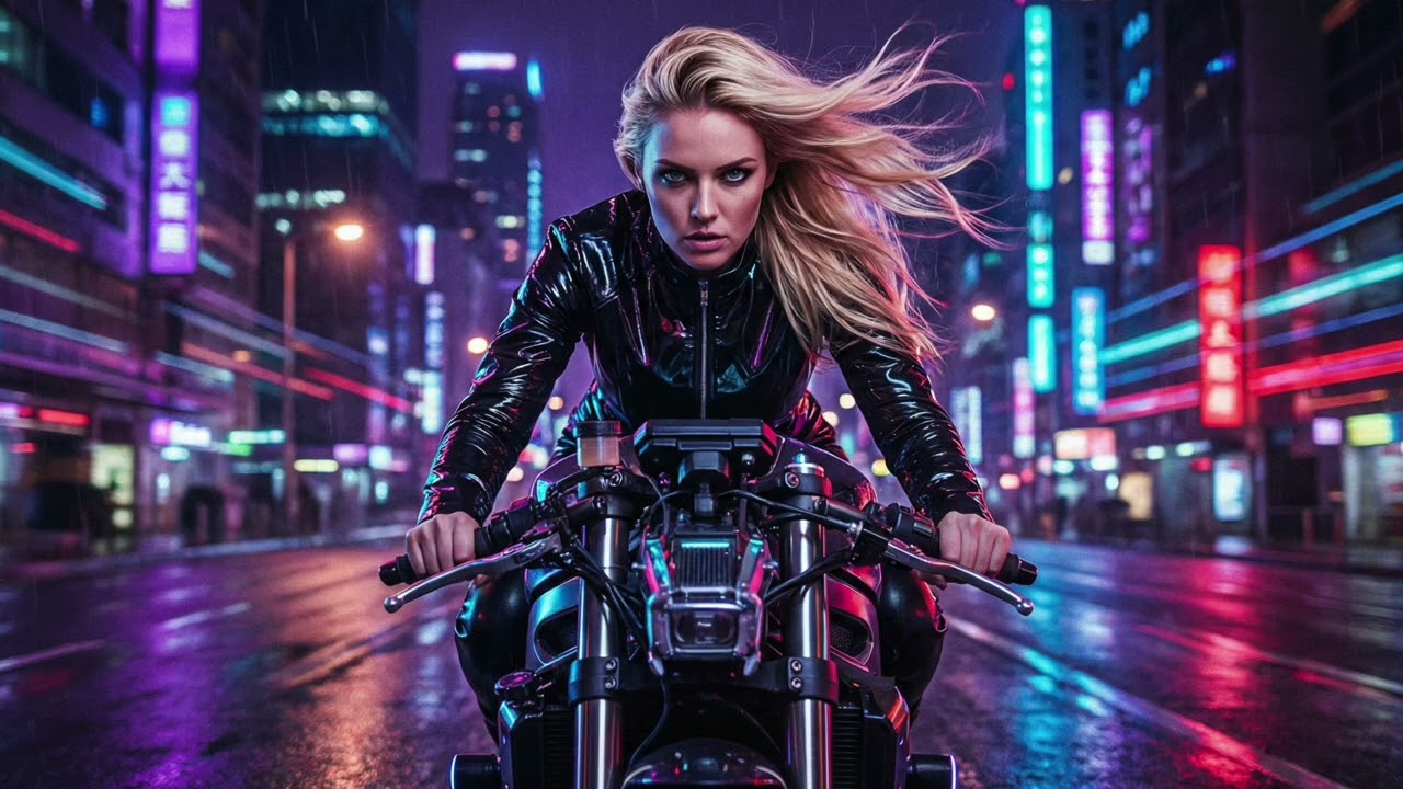 Shadow Runner | Darksynth & Cyberpunk Chase Music 🌑🏍️💨