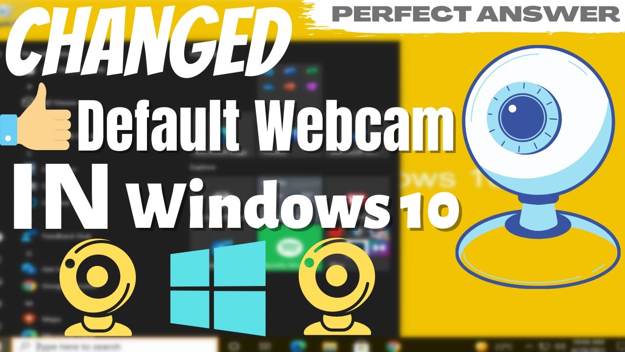 How To Change Default Webcam in Windows 10 | Set Default Webcam ( 2026 )