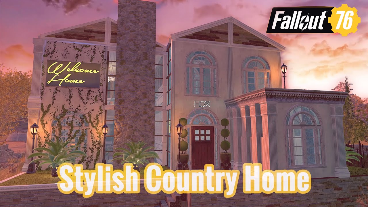 Modern Country Living: Touring a Sleek & Stylish CAMP Outside Summersville | Fallout 76