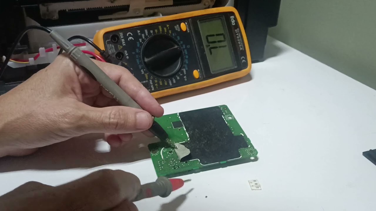 Erro P10 na Canon G3110 - Consertei gastando centavos!