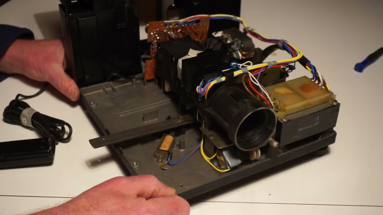 Rollei P355 Slide Projector Teardown and Repair