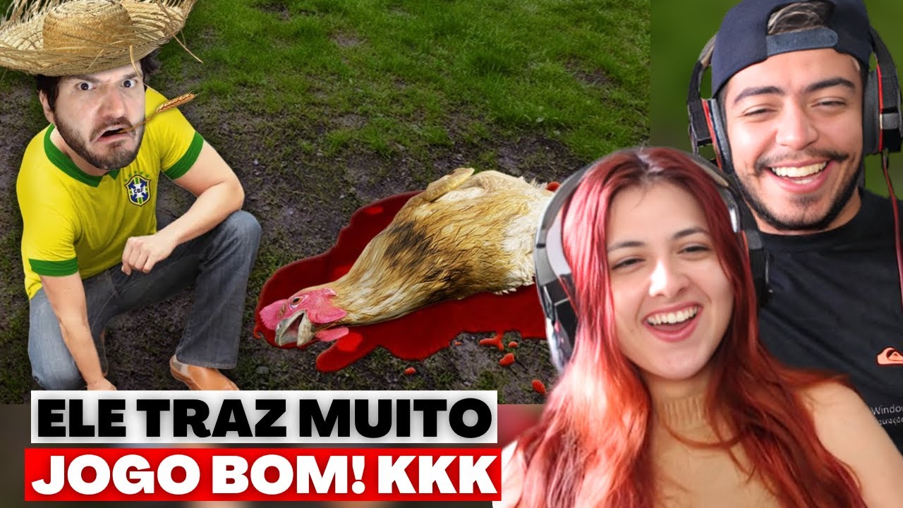 REACT JAZZGHOST JOGO DE TERROR MAS É NO INTERIOR DO BRASIL!
