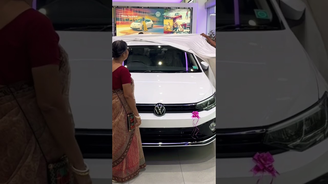 Taking delivery of my new Volkswagen Virtus Highline 1.0 Automatic