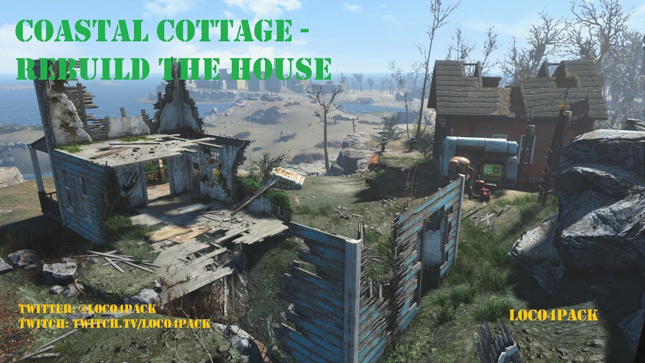 Coastal Cottage - Rebuilding the House