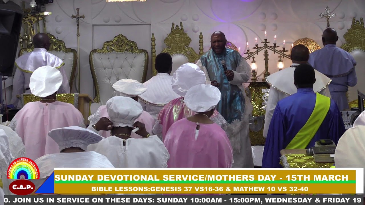SUNDAY DEVOTIONAL SERVICE/MOTHERS DAY - 15TH MARCH 2026