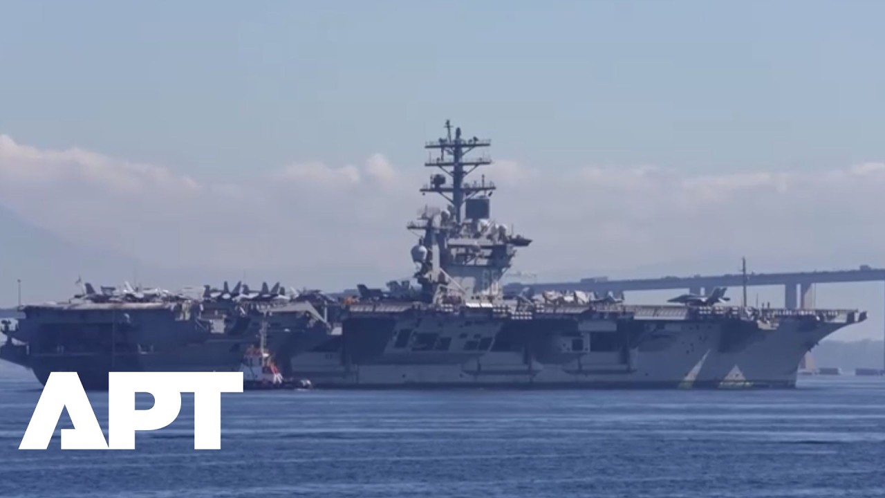 US Aircraft Carrier Reaches Rio For Maritime Exercises With Brazil | APT