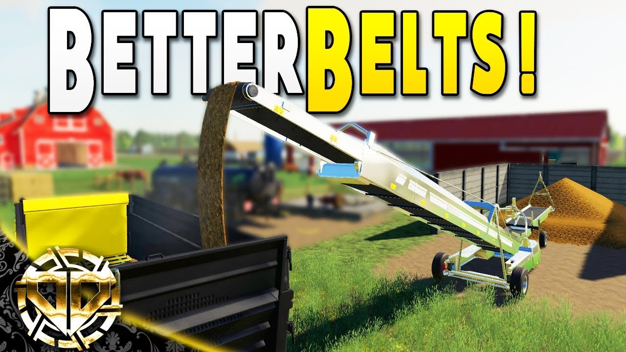 BETTER BELTS : TURBO CONVEYOR, MANURE, AND SLURRY SPREADERS  - Farming Simulator 19 Gameplay - EP 15