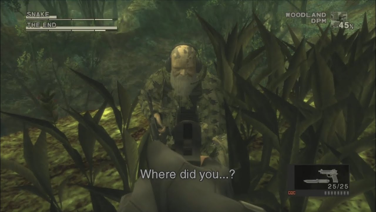 Metal Gear Solid 3 - How to Beat The End on Extreme Quickly! (no cuts, guide in description)