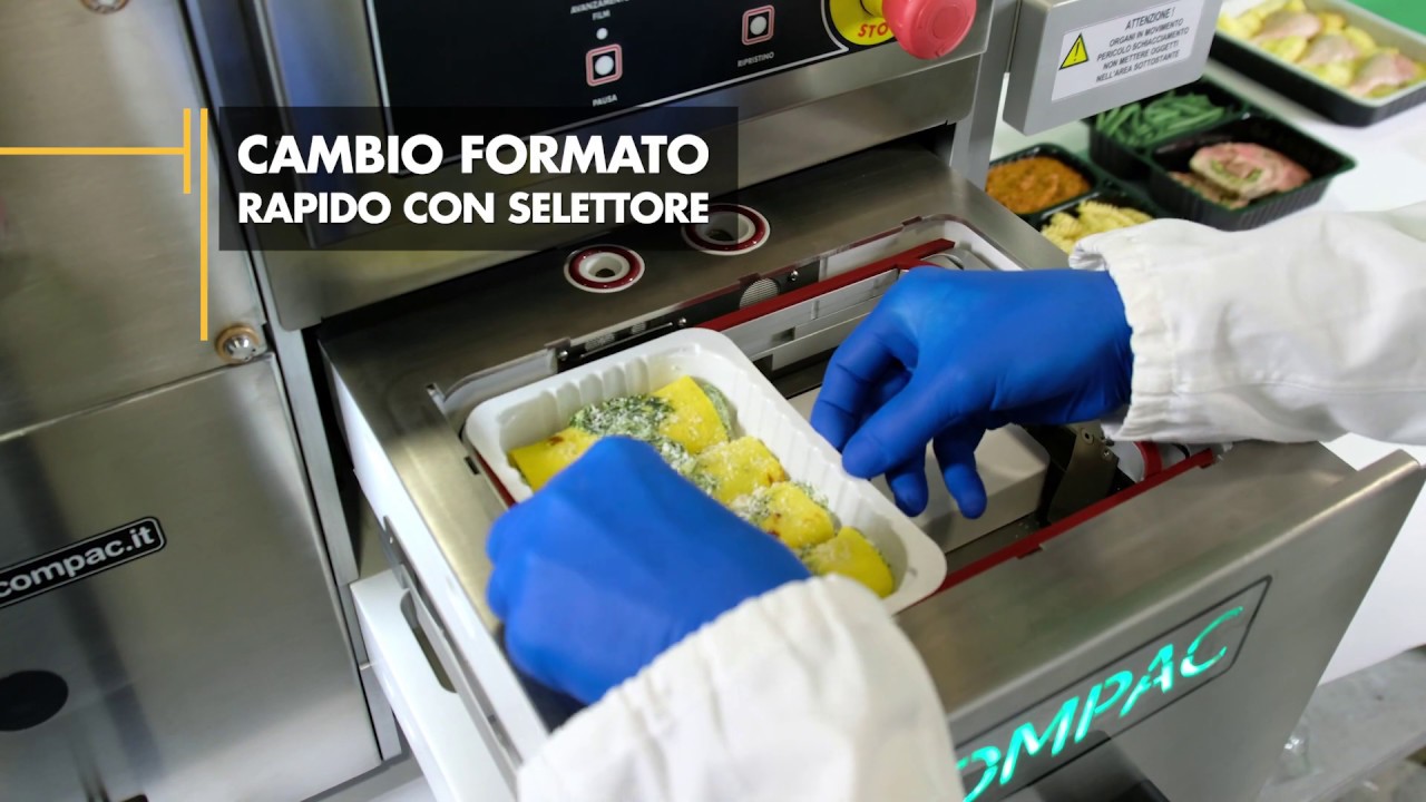 Sistema C26T Compac per il confezionamento alimentare in atmosfera protettiva (ATP)