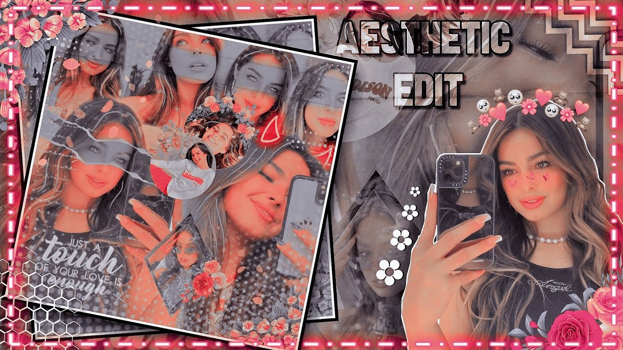 MOST VIRAL AESTHETIC EDIT 🧡||TUTORIAL||PICSART||CUTEXTUTIRIALS