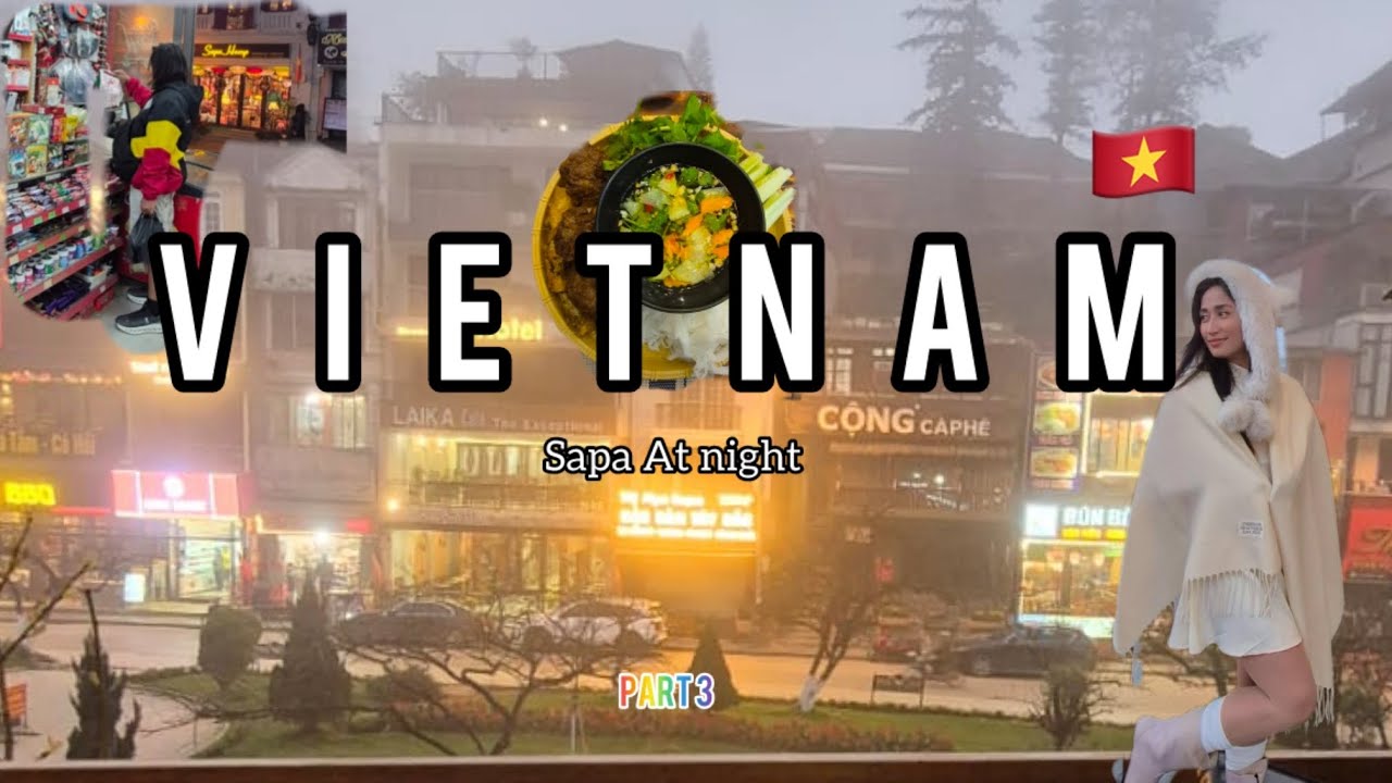 SAPA VIETNAM @ night ( First day in vietnam) 