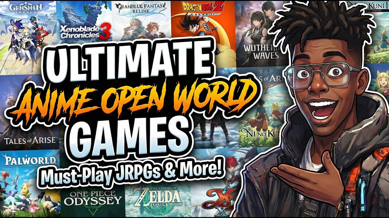 Top 50 Best Anime Open World Games You Must Play
