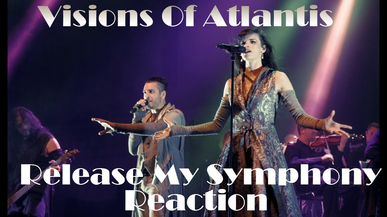 Visions Of Atlantis - Release My Symphony live (First Time Reaction)
