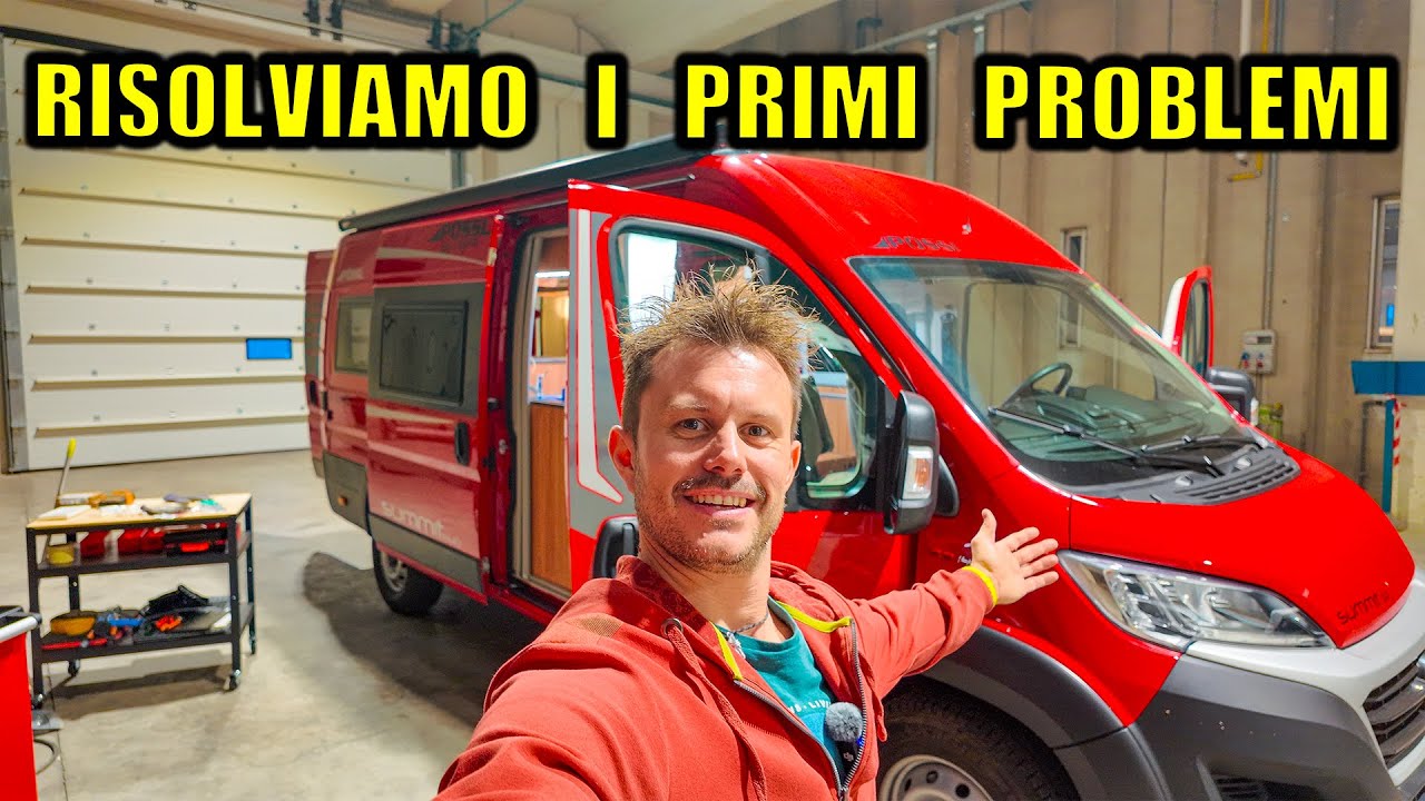PRIMI PROBLEMI 😱 da RISOLVERE in ACMcamper 🤯 ECCO COSA è SUCCESSO