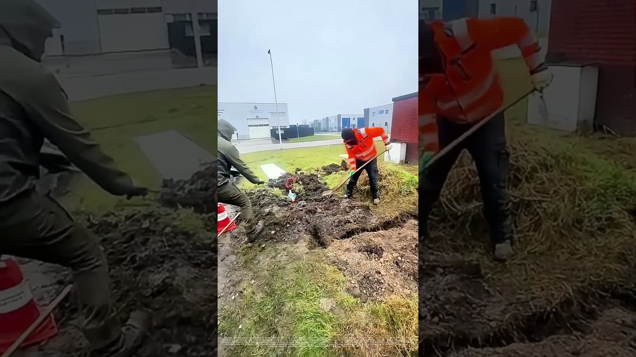 Dirt - Laying Duo: How Shovels Shape Infrastructure Foundations