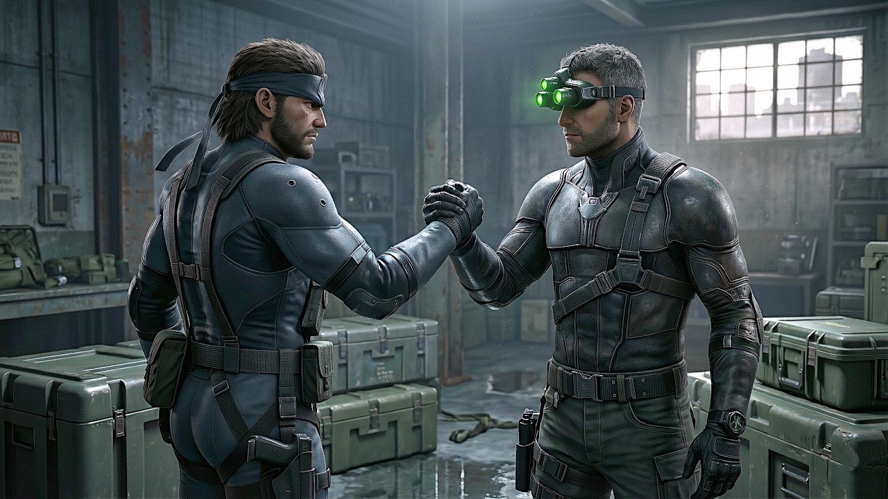 Solid Snake Meets Sam Fisher Cinematic (4K)