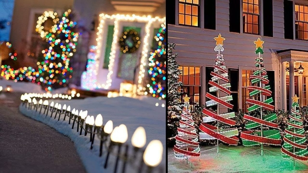 Christmas Outdoor Lights. Christmas Outdoor Decorations Ideas. Christmas Outdoor DIY.