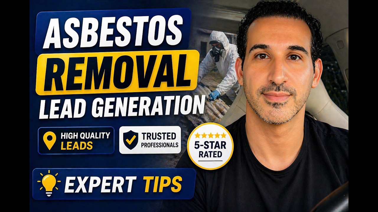 Best Asbestos Removal Lead Generation Methods (2026 Strategy)