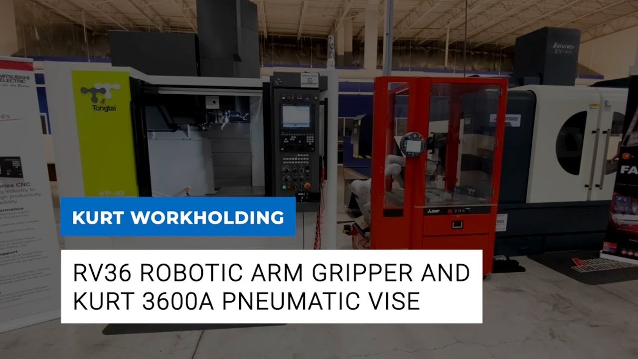 Kurt RV36 Gripper features in a new automation application