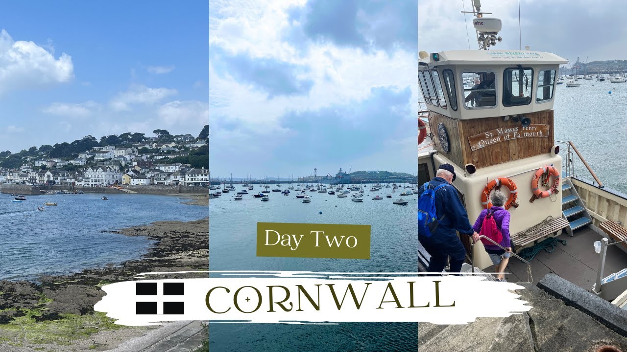 Cornwall Vlog | Day 2 | St Mawes | Falmouth To St Mawes Ferry | Falmouth