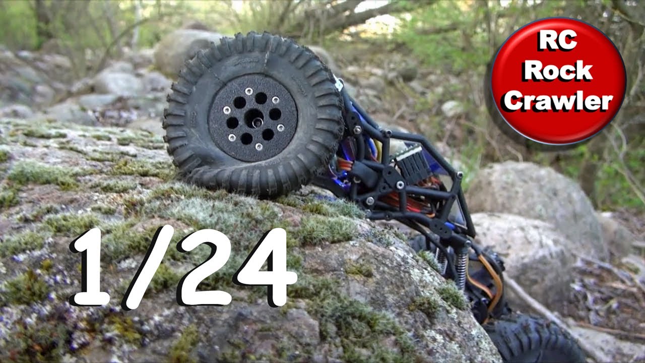 Basher Rocksta micro 1/24 MOA w/ 1.2 Scrambler tires -Part 1- #BasherRocksta