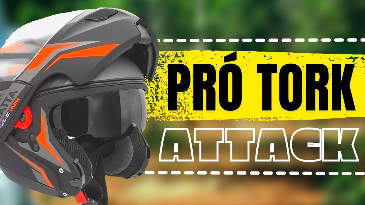 CAPACETE PRO TORK ATTACK VALE A PENA? ESCAMOTEÁVEL ESTILO ROBOCOP | O QUE ACHEI DEPOIS DE 5 MESES?!