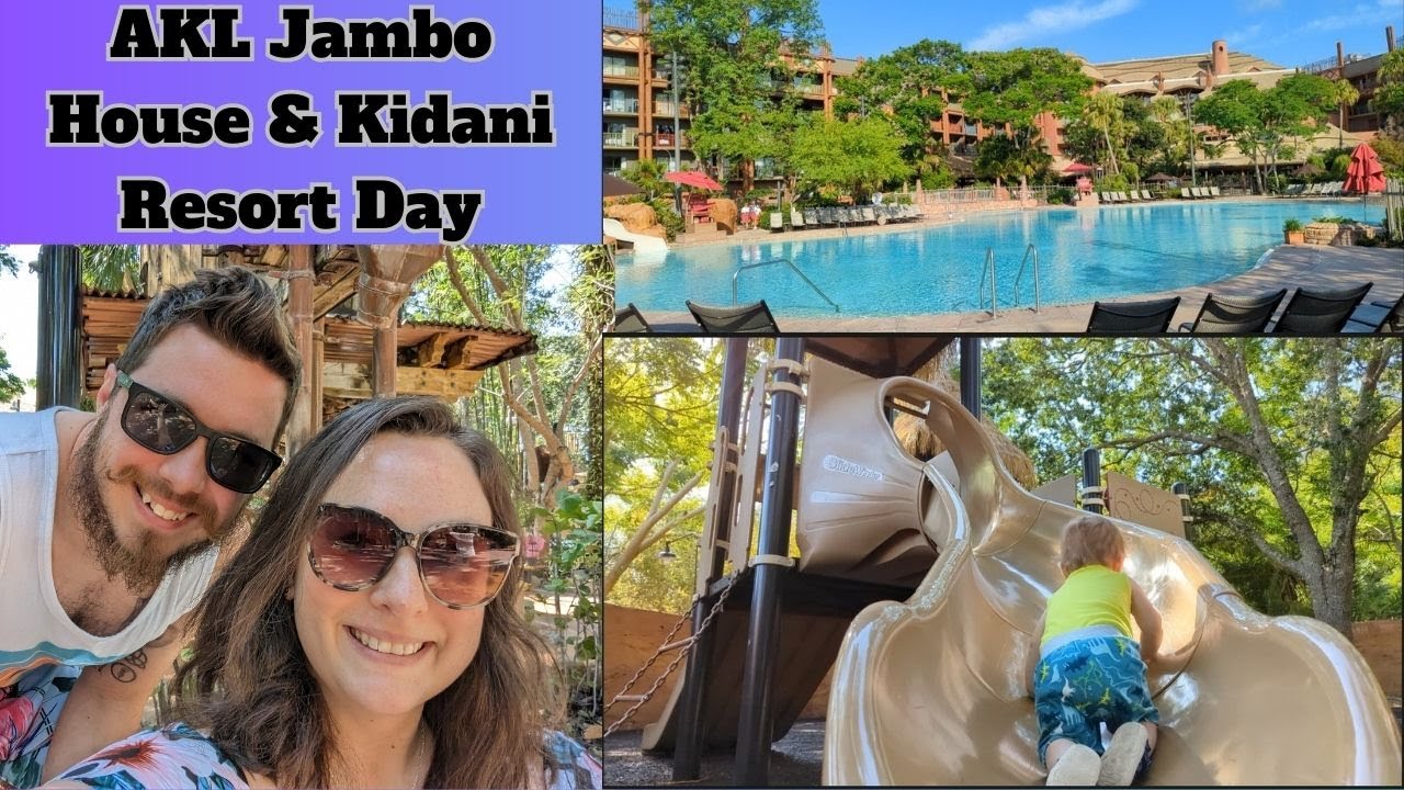 Disney Animal Kingdom Lodge Jambo Pool & Playground vs Kidani Pool & Splash Pad