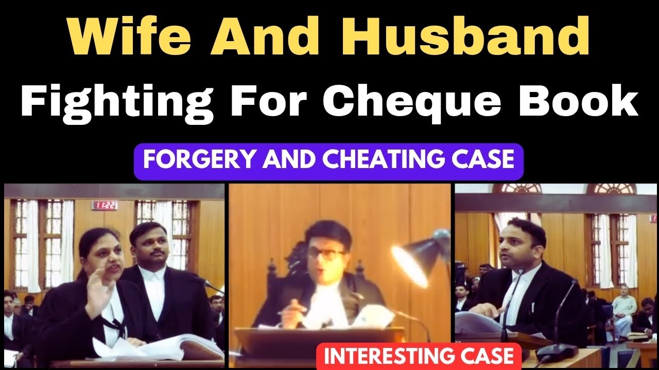 My Husband Has Stolen The Cheque Book And Forged My Signature My Lord | NI Act | legalcourts 