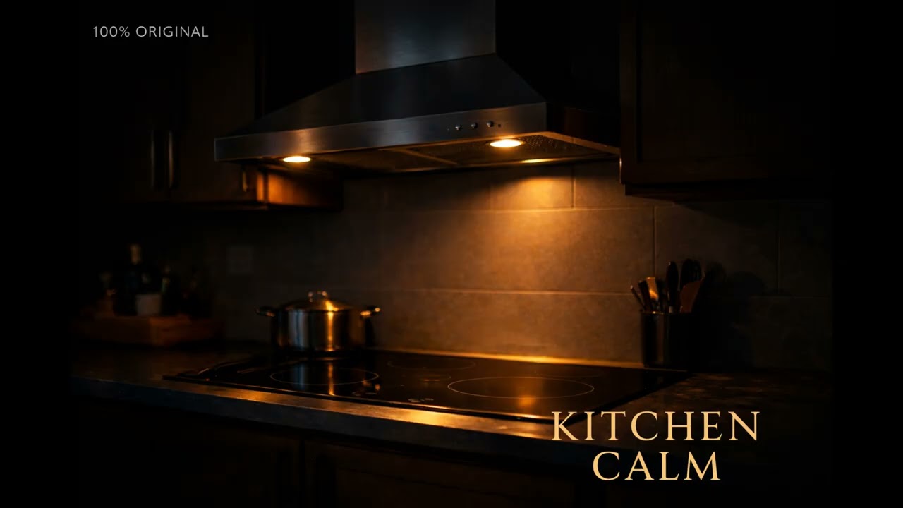 Deep Kitchen Hood Hum (1 Hour) | Original Home Recording for Sleep, Study and ADHD Focus