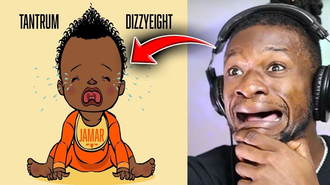 DIZZY AINT GOIN! | DizzyEight - Tantrum (Jamar Rose Response) REACTION