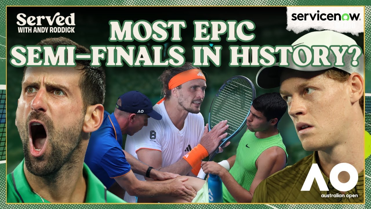 NOVAK IS UNREAL! 🐐 Djokovic Stuns Sinner & Alcaraz v Zverev Showdown | Roddick Reacts