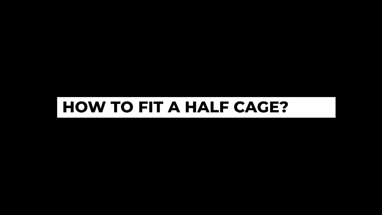 How to fit a half cage - Bmw M4