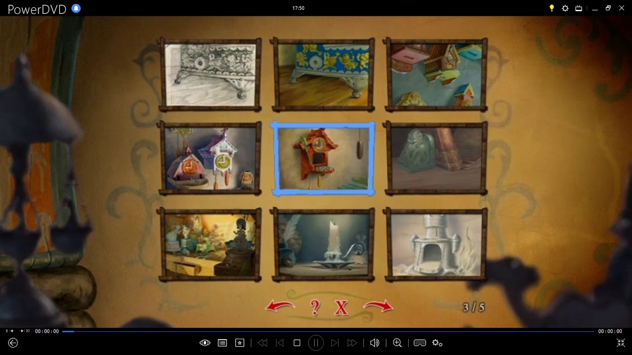 Pinocchio:70th Anniversary Platinum Edition (Disc 2) 2009 DVD Menu Walkthrough