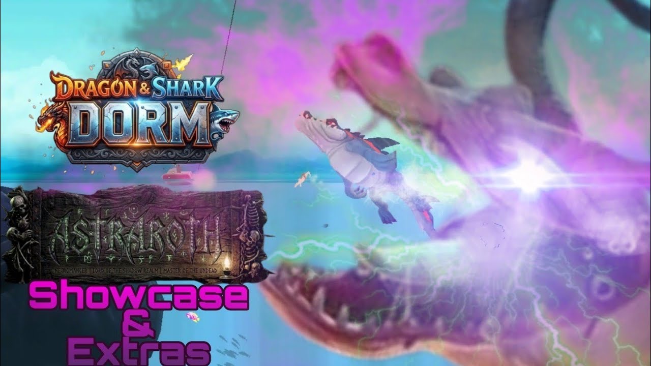 Astraroth Showcase | Demon Tier Shark | Upgrades & Extras | Hungry Shark Evolution