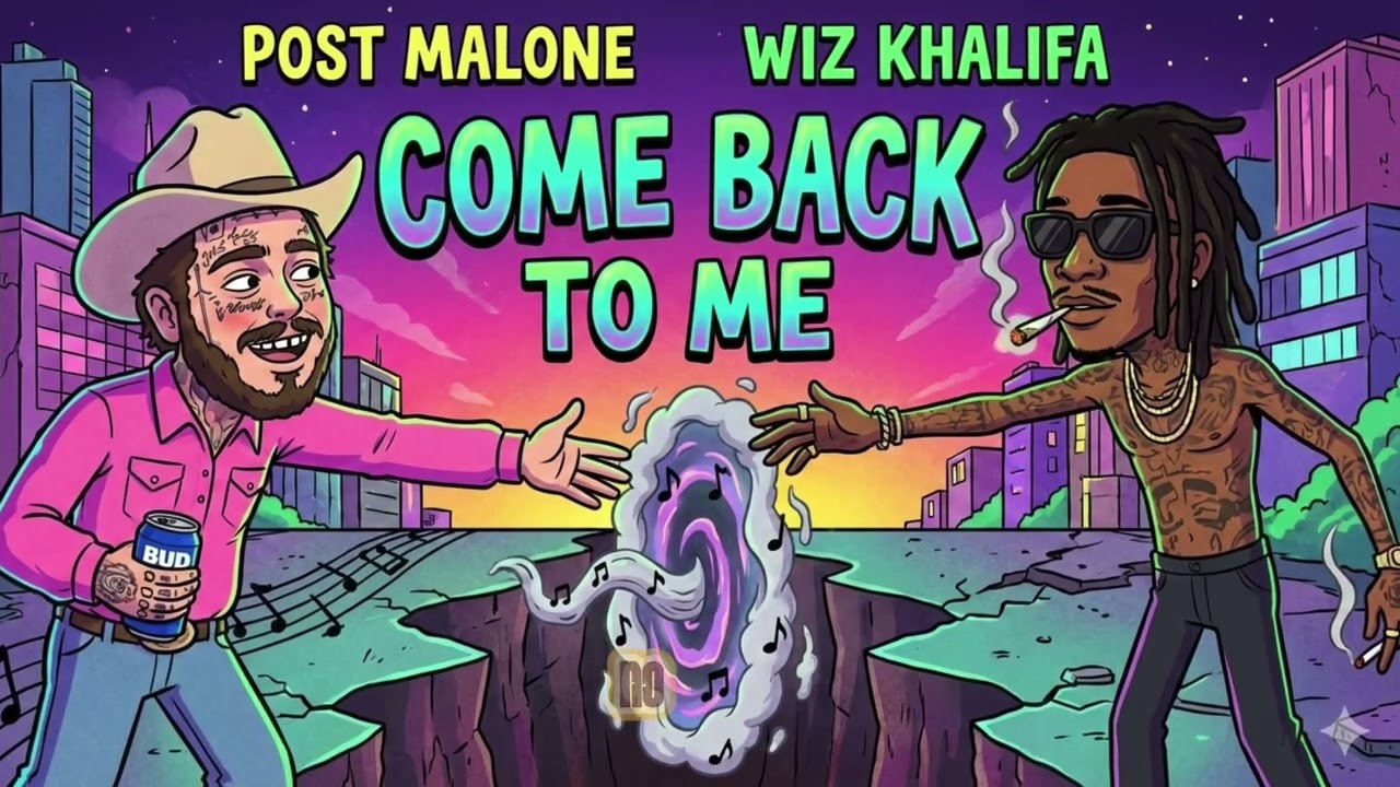 come back to me | style-post malone ft. wiz khalifa(lyrics video)