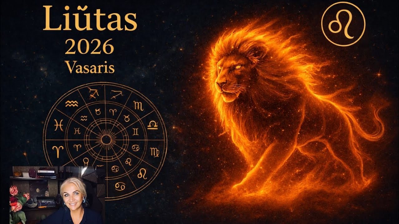Vasaris 2026 Liūto ženklui 💥💥💥