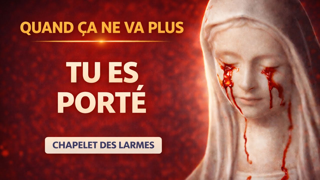 Chapelet des Larmes – Quand tu n’y arrives plus seul
