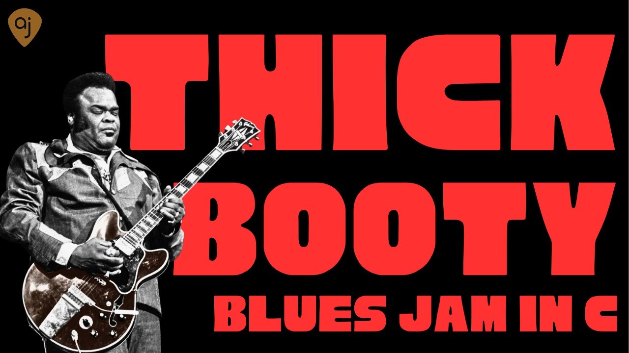 Thick & Groovy Blues Jam Track in C  (Freddie King Style)