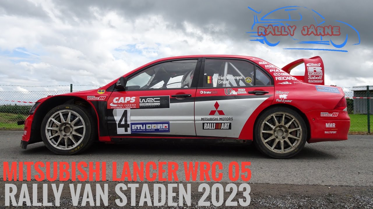 C. Van Woensel - R. Snaet I Mitsubishi Lancer WRC 05 I Rally van Staden 2023