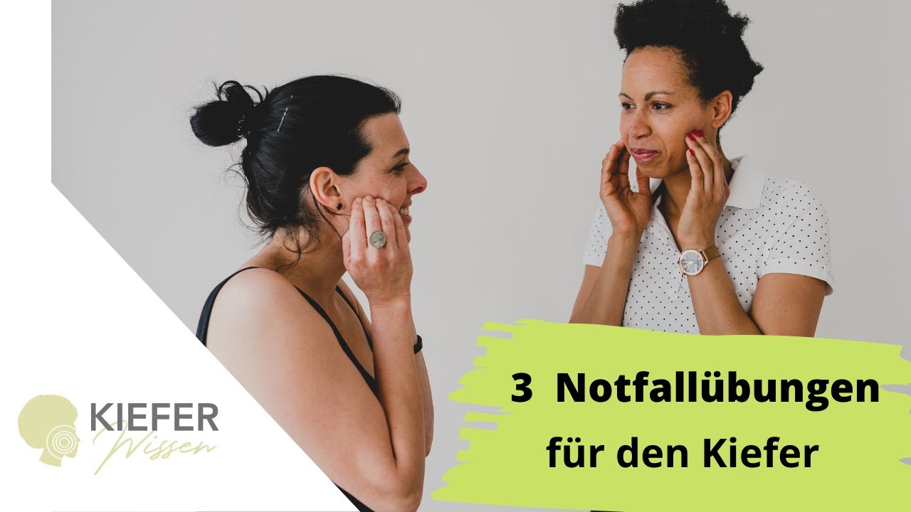 Die 3 wichtigsten Entspannungsübungen für den Kiefer // Notfallübungen Kiefer