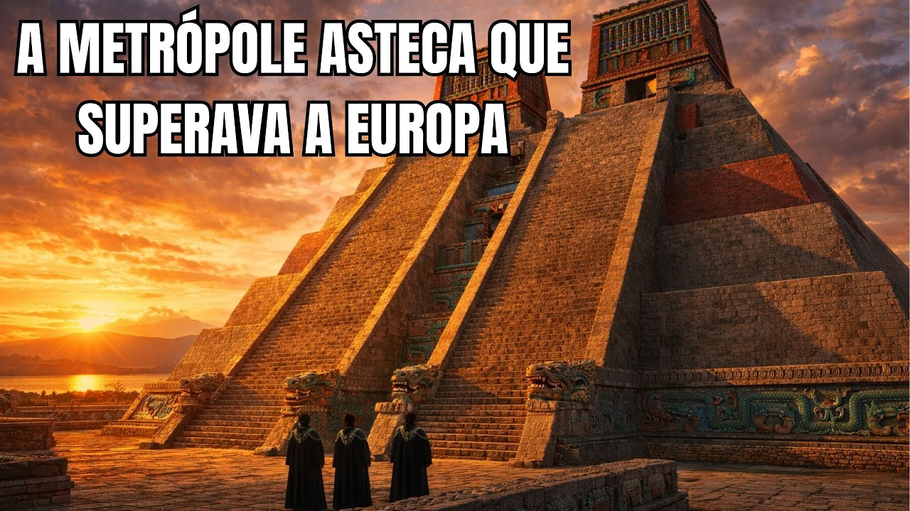 A Cidade Asteca que Superava Qualquer Cidade Europeia: Tenochtitlán | Documentário