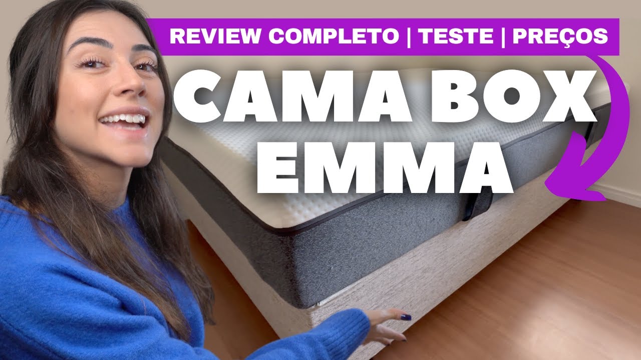 CAMA BOX EMMA: testei a CAMA DE CASAL |﻿ REVIEW COMPLETO COM PREÇOS 2024