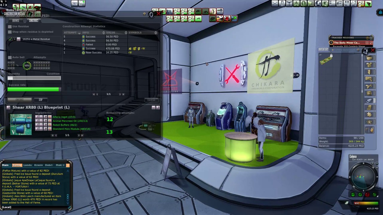 Guess what? HOF or A Global? Entropia Universe