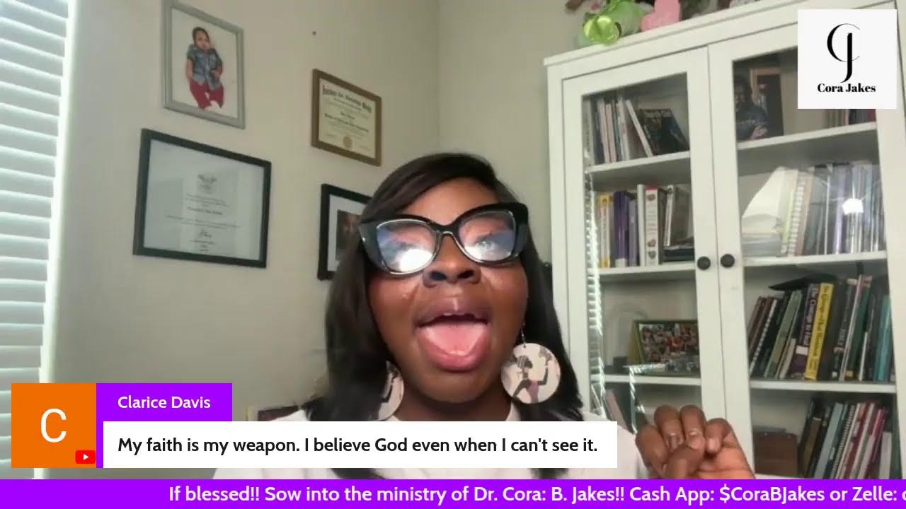 Devotional Moment with Cora: The Power of Faith