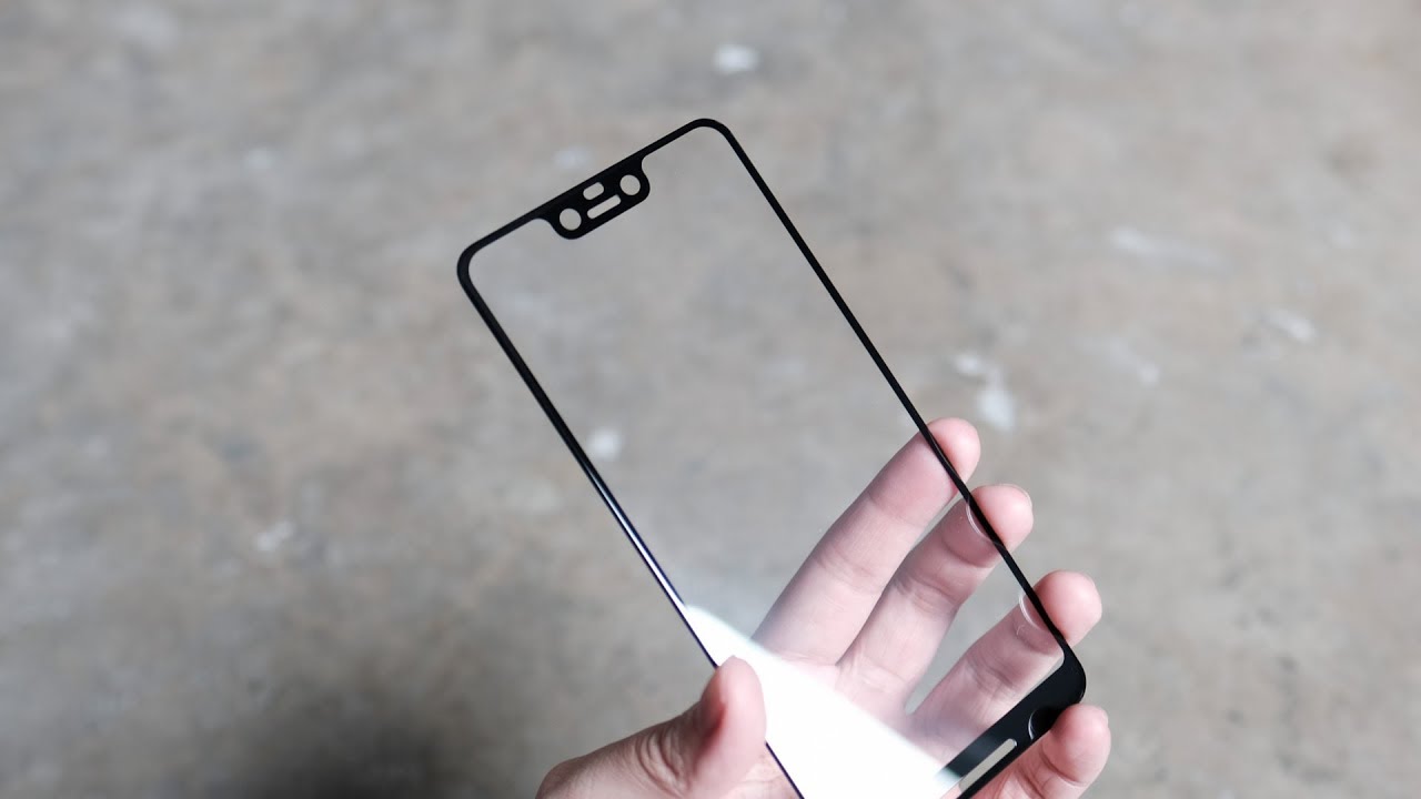 Bare Pane Tempered Glass Screen Protector for Pixel 3 & 3XL
